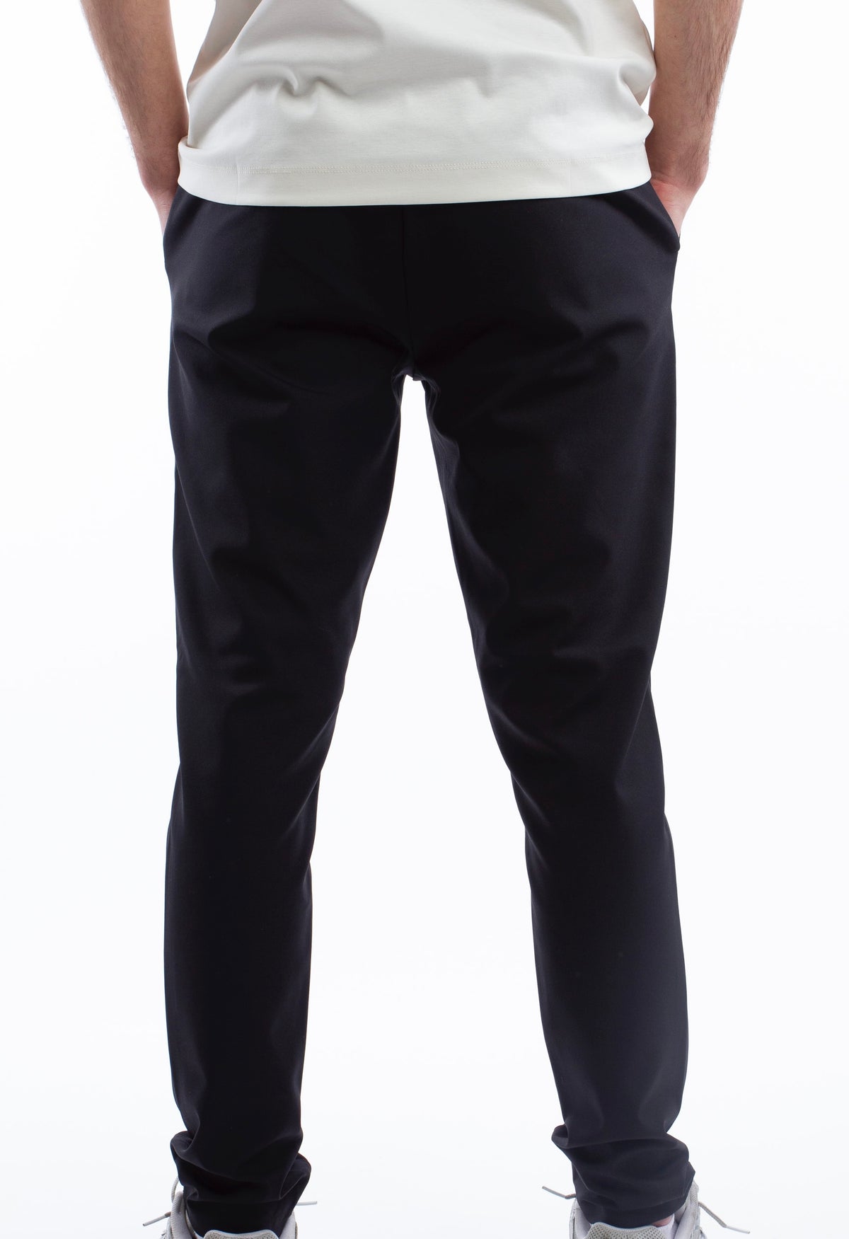 Elastische LN Pantalon zwart