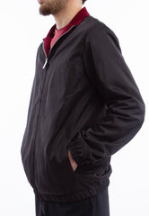 Zwart/bordaux dubbelzijdige LN jas