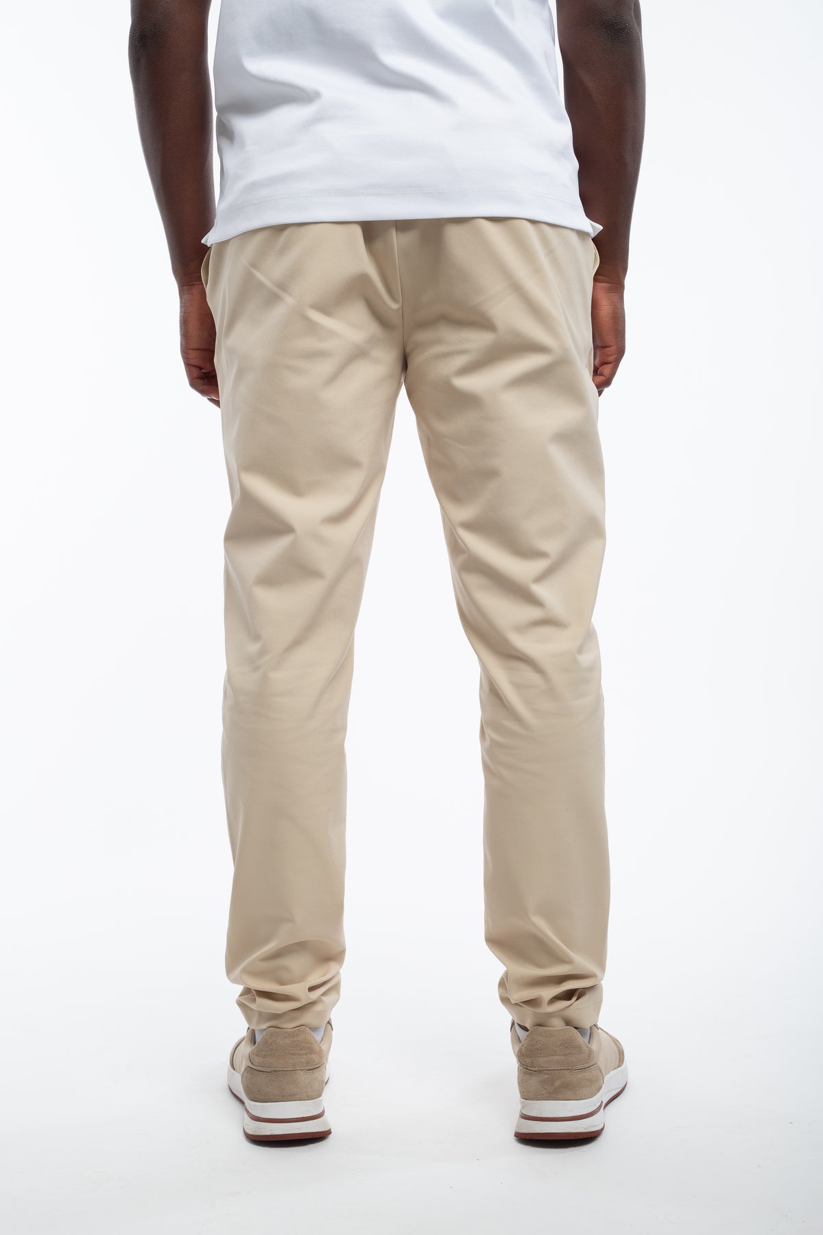 Casual broek zand van Lupo Nero – foto 4
