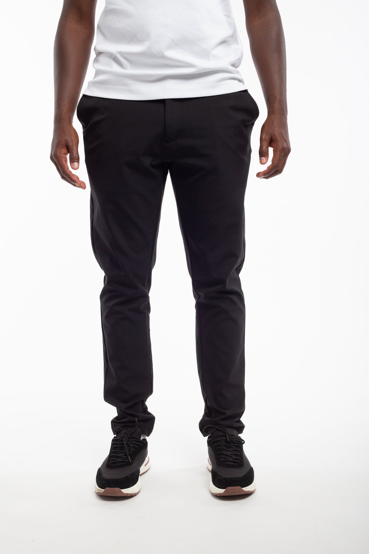 casual pants - black