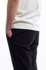Elastische LN Pantalon zwart