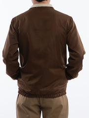 Bruin/Creme dubbelzijdige LN jas