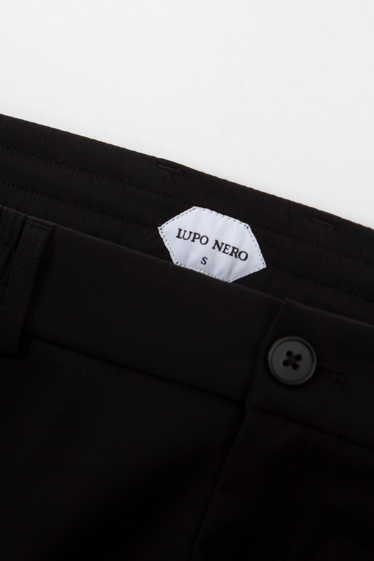 Elastische LN Pantalon zwart