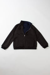 Zwart/Marineblauw dubbelzijdige LN jas